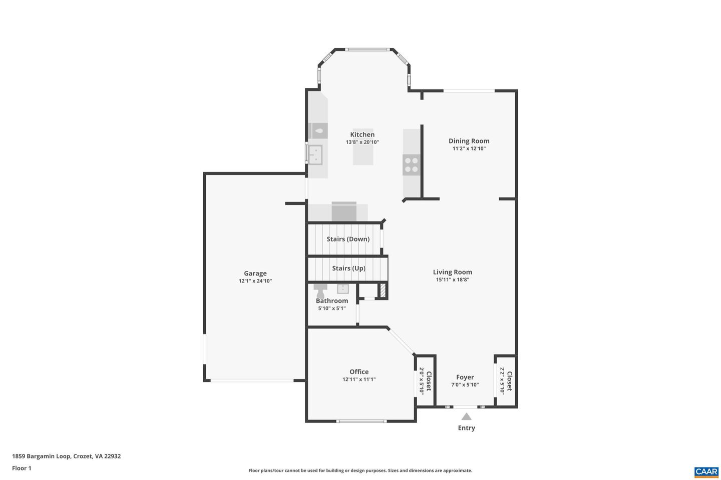 1859 BARGAMIN LOOP, CROZET, Virginia 22932, 4 Bedrooms Bedrooms, ,3 BathroomsBathrooms,Residential,For sale,1859 BARGAMIN LOOP,663817 MLS # 663817