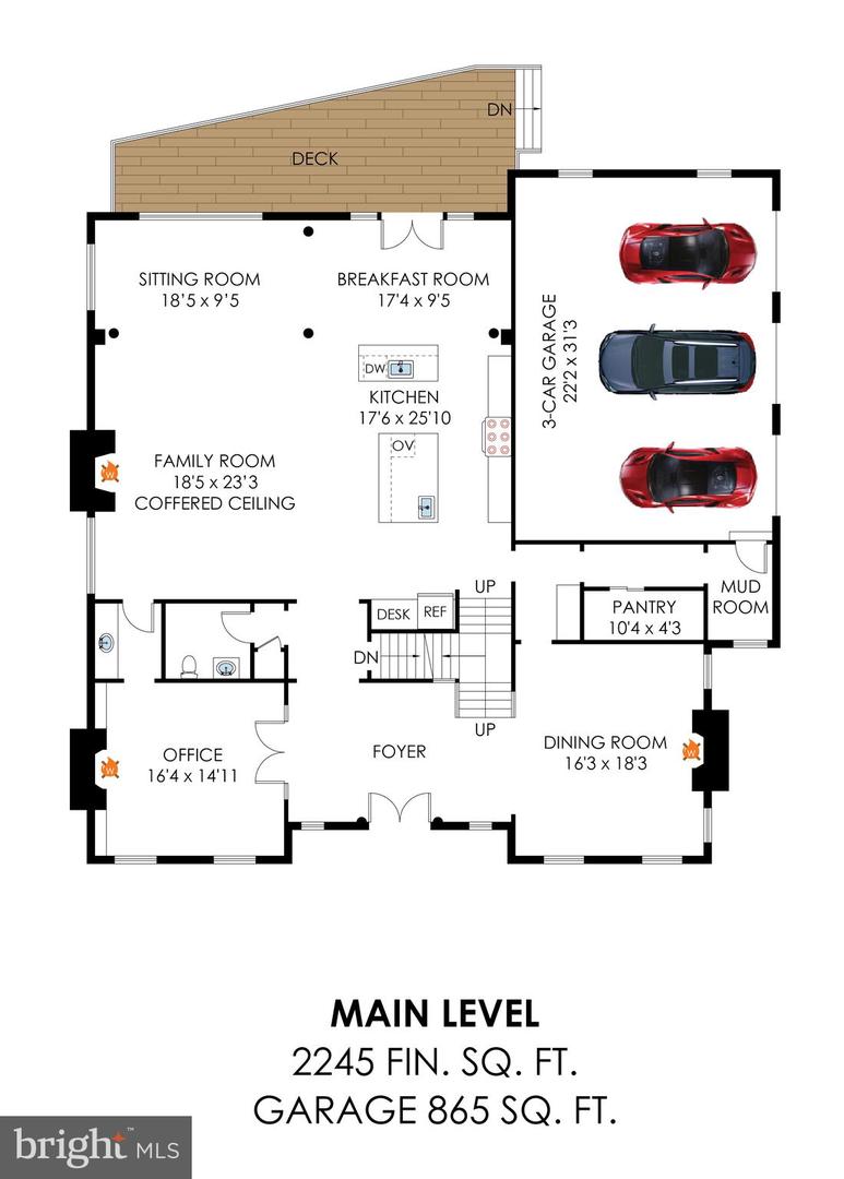 2501 N LINCOLN ST, ARLINGTON, Virginia 22207, 5 Bedrooms Bedrooms, ,5 BathroomsBathrooms,Residential,For sale,2501 N LINCOLN ST,VAAR2056474 MLS # VAAR2056474
