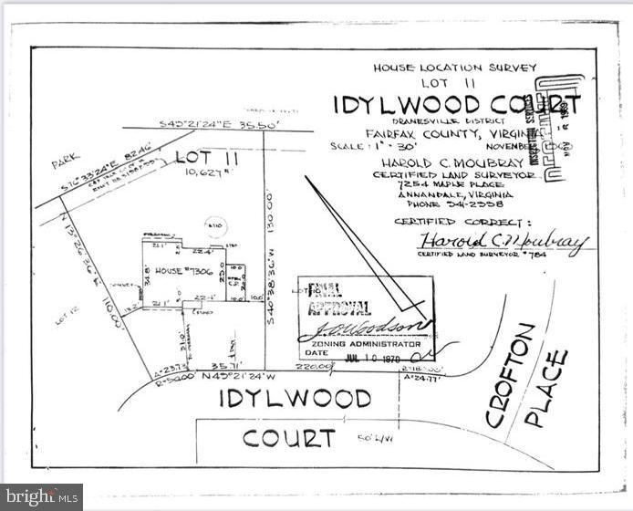 7306 IDYLWOOD CT, FALLS CHURCH, Virginia 22043, ,Land,For sale,7306 IDYLWOOD CT,VAFX2236888 MLS # VAFX2236888