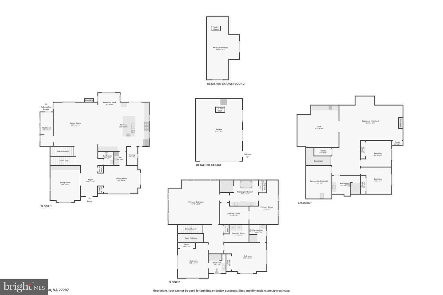 4777 33RD ST N, ARLINGTON, Virginia 22207, 5 Bedrooms Bedrooms, ,4 BathroomsBathrooms,Residential,For sale,4777 33RD ST N,VAAR2055770 MLS # VAAR2055770