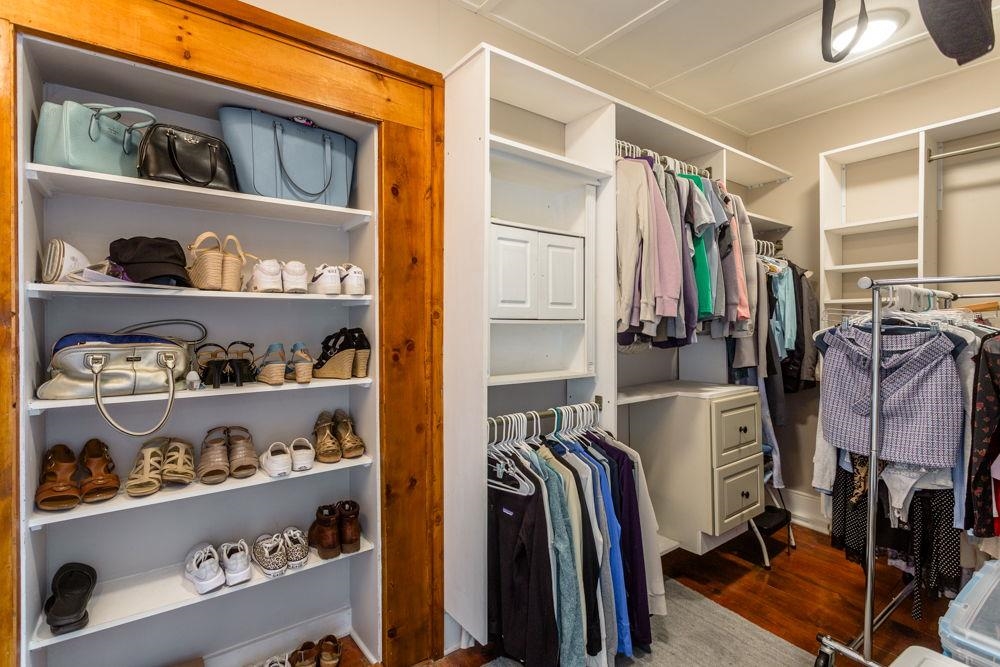 walk-in closet.