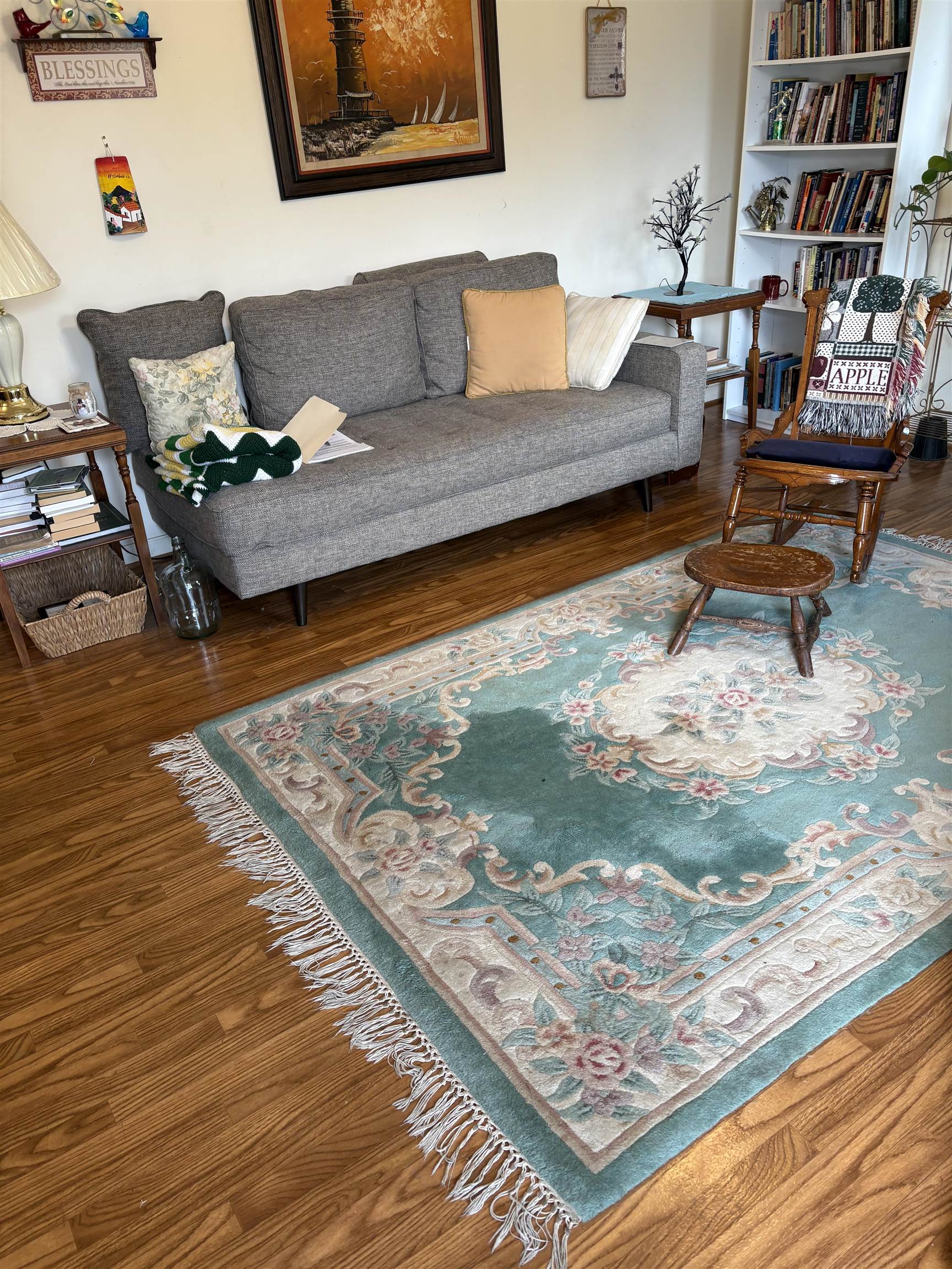 Light and bright living room