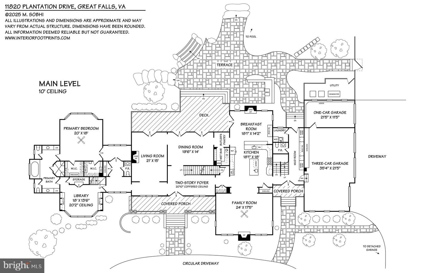 11820 PLANTATION DR, GREAT FALLS, Virginia 22066, 7 Bedrooms Bedrooms, ,6 BathroomsBathrooms,Residential,For sale,11820 PLANTATION DR,VAFX2230698 MLS # VAFX2230698