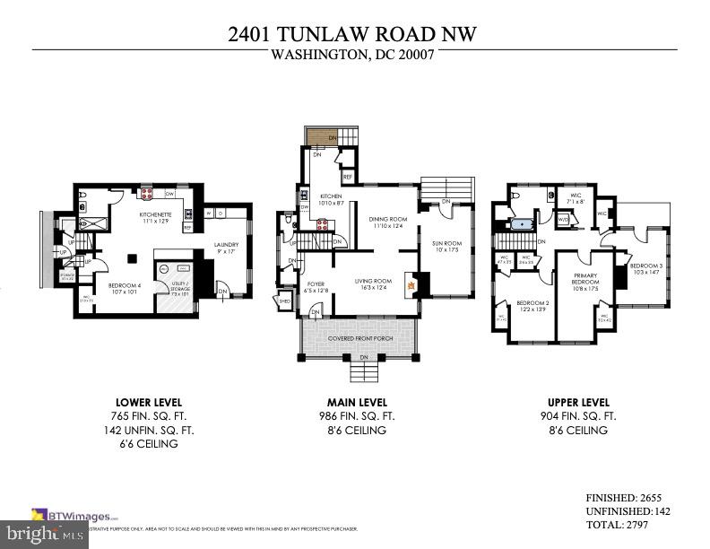 2401 TUNLAW RD NW, WASHINGTON, District Of Columbia 20007, 4 Bedrooms Bedrooms, ,2 BathroomsBathrooms,Residential,For sale,2401 TUNLAW RD NW,DCDC2197052 MLS # DCDC2197052