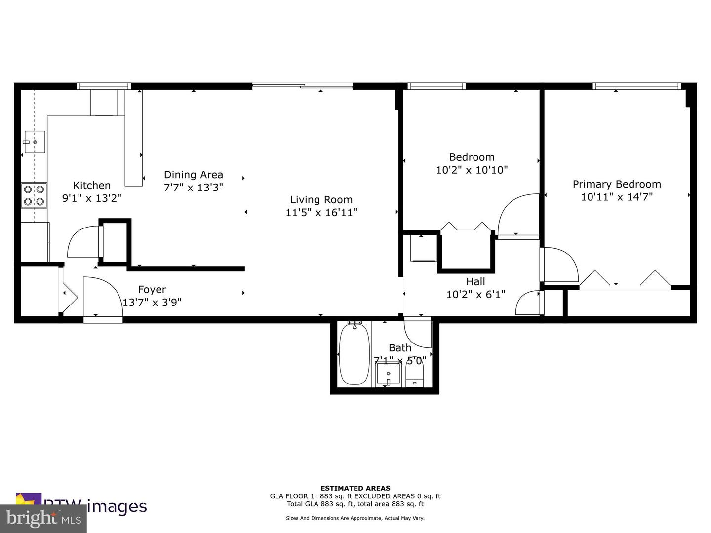 3330 S 28TH ST #203, ALEXANDRIA, Virginia 22302, 2 Bedrooms Bedrooms, ,1 BathroomBathrooms,Residential,For sale,3330 S 28TH ST #203,VAAX2044544 MLS # VAAX2044544