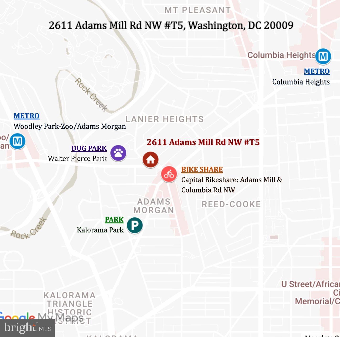 2611 ADAMS MILL RD NW #T5, WASHINGTON, District Of Columbia 20009, 1 Bedroom Bedrooms, ,1 BathroomBathrooms,Residential,For sale,2611 ADAMS MILL RD NW #T5,DCDC2197616 MLS # DCDC2197616