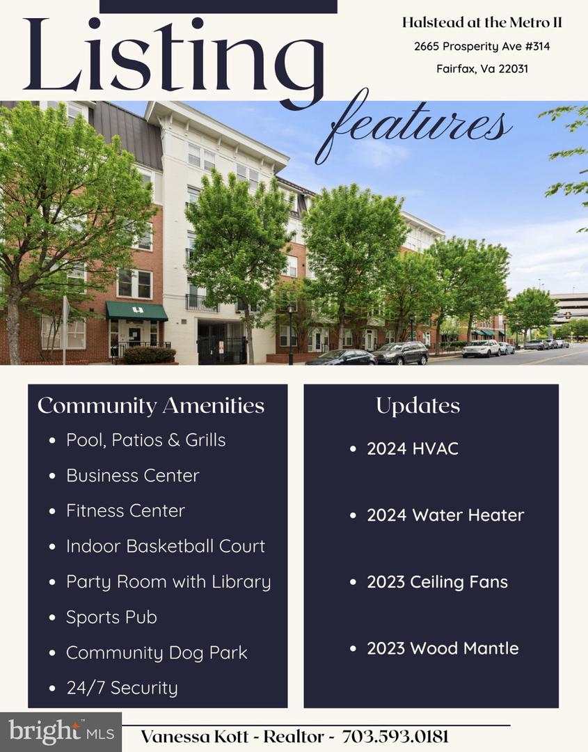 2665 PROSPERITY AVE #314, FAIRFAX, Virginia 22031, 2 Bedrooms Bedrooms, ,2 BathroomsBathrooms,Residential,For sale,2665 PROSPERITY AVE #314,VAFX2236950 MLS # VAFX2236950