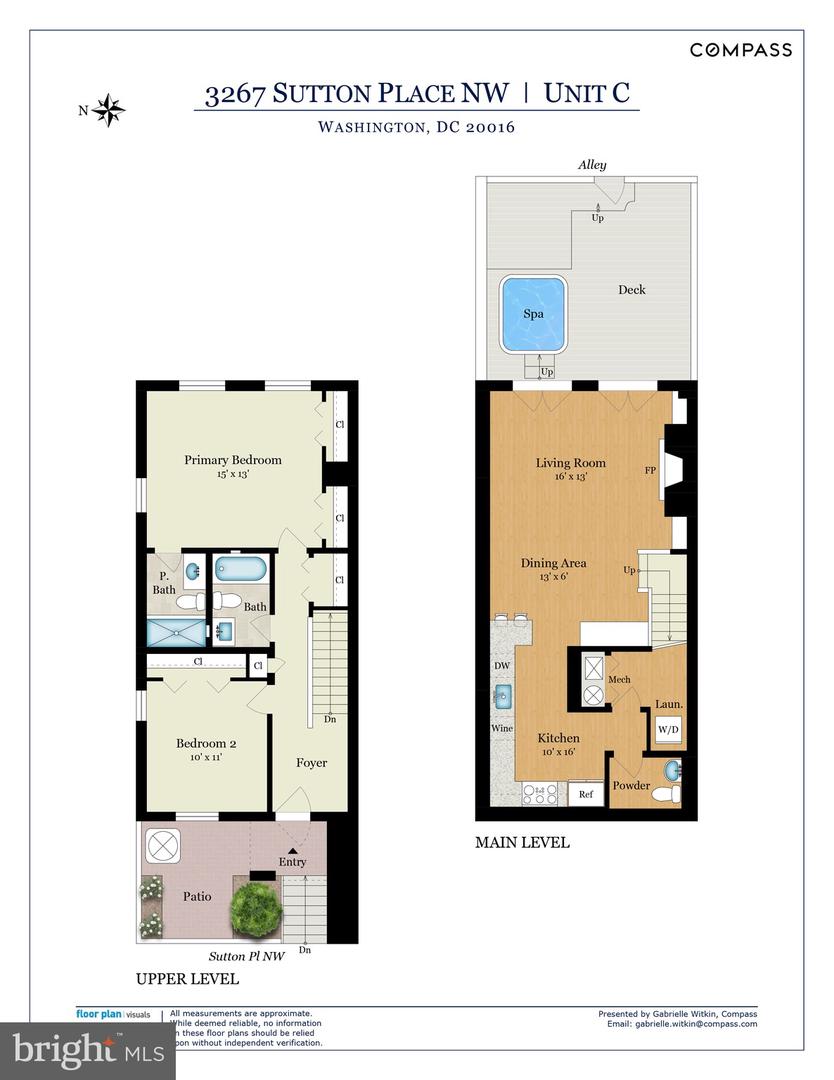 3267 SUTTON PL NW #C, WASHINGTON, District Of Columbia 20016, 2 Bedrooms Bedrooms, ,3 BathroomsBathrooms,Residential,For sale,3267 SUTTON PL NW #C,DCDC2198102 MLS # DCDC2198102