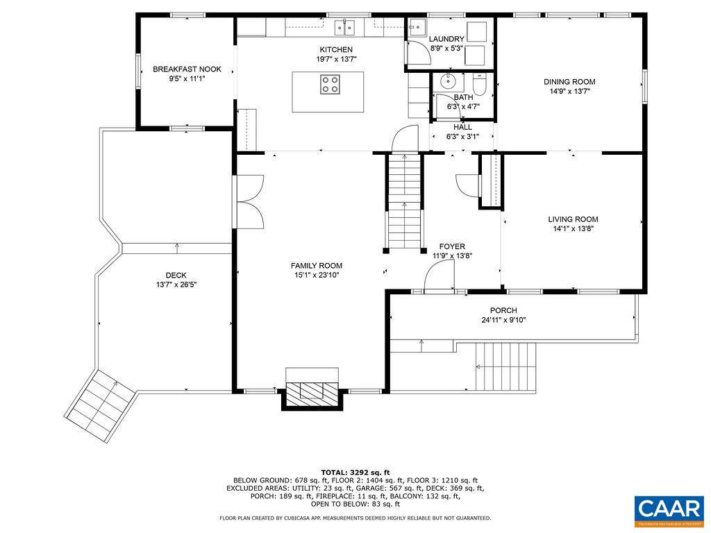 75 HICKORY LN, CHARLOTTESVILLE, Virginia 22911, 4 Bedrooms Bedrooms, ,3 BathroomsBathrooms,Residential,For sale,75 HICKORY LN,663991 MLS # 663991