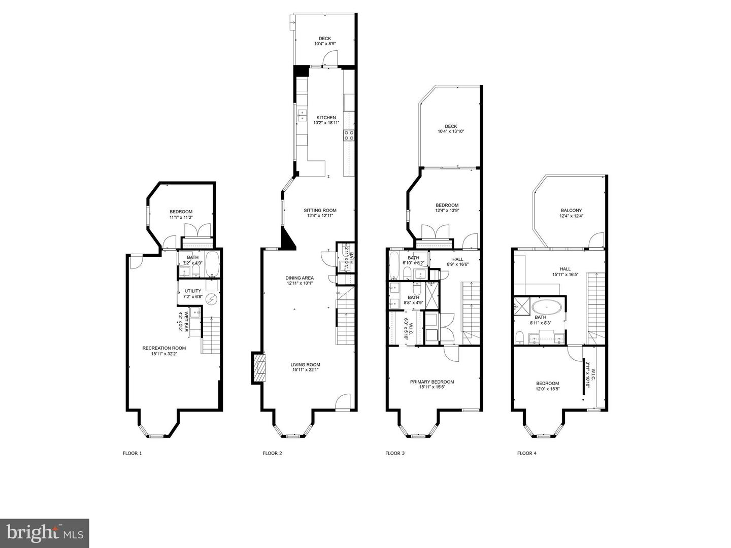 1831 5TH ST NW, WASHINGTON, District Of Columbia 20001, 4 Bedrooms Bedrooms, ,4 BathroomsBathrooms,Residential,For sale,1831 5TH ST NW,DCDC2195376 MLS # DCDC2195376