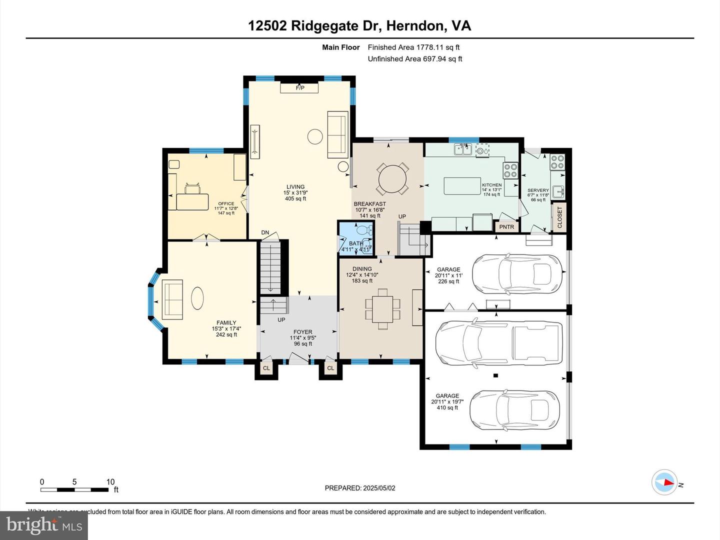 12502 RIDGEGATE DR, HERNDON, Virginia 20170, 5 Bedrooms Bedrooms, ,4 BathroomsBathrooms,Residential,For sale,12502 RIDGEGATE DR,VAFX2234780 MLS # VAFX2234780