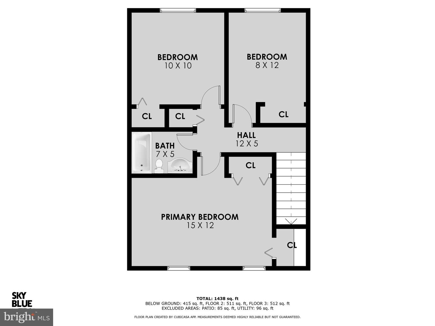 14836 PALMERSTON SQ, CENTREVILLE, Virginia 20120, 3 Bedrooms Bedrooms, ,1 BathroomBathrooms,Residential,For sale,14836 PALMERSTON SQ,VAFX2236990 MLS # VAFX2236990