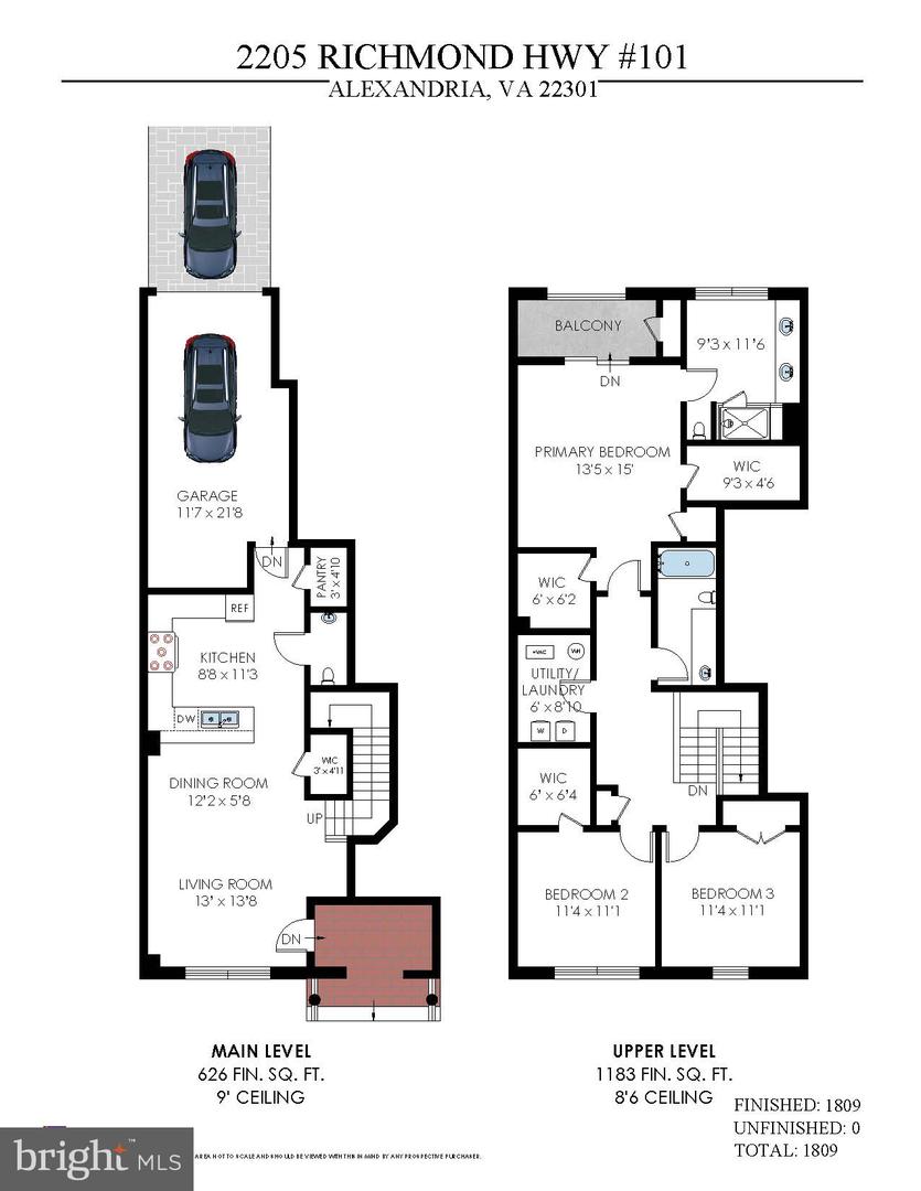 2205 RICHMOND HWY #101, ALEXANDRIA, Virginia 22301, 3 Bedrooms Bedrooms, ,2 BathroomsBathrooms,Residential,For sale,2205 RICHMOND HWY #101,VAAX2044232 MLS # VAAX2044232