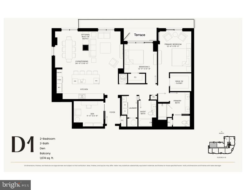 6718 LOWELL AVE #406, MCLEAN, Virginia 22101, 2 Bedrooms Bedrooms, ,2 BathroomsBathrooms,Residential,For sale,6718 LOWELL AVE #406,VAFX2238560 MLS # VAFX2238560