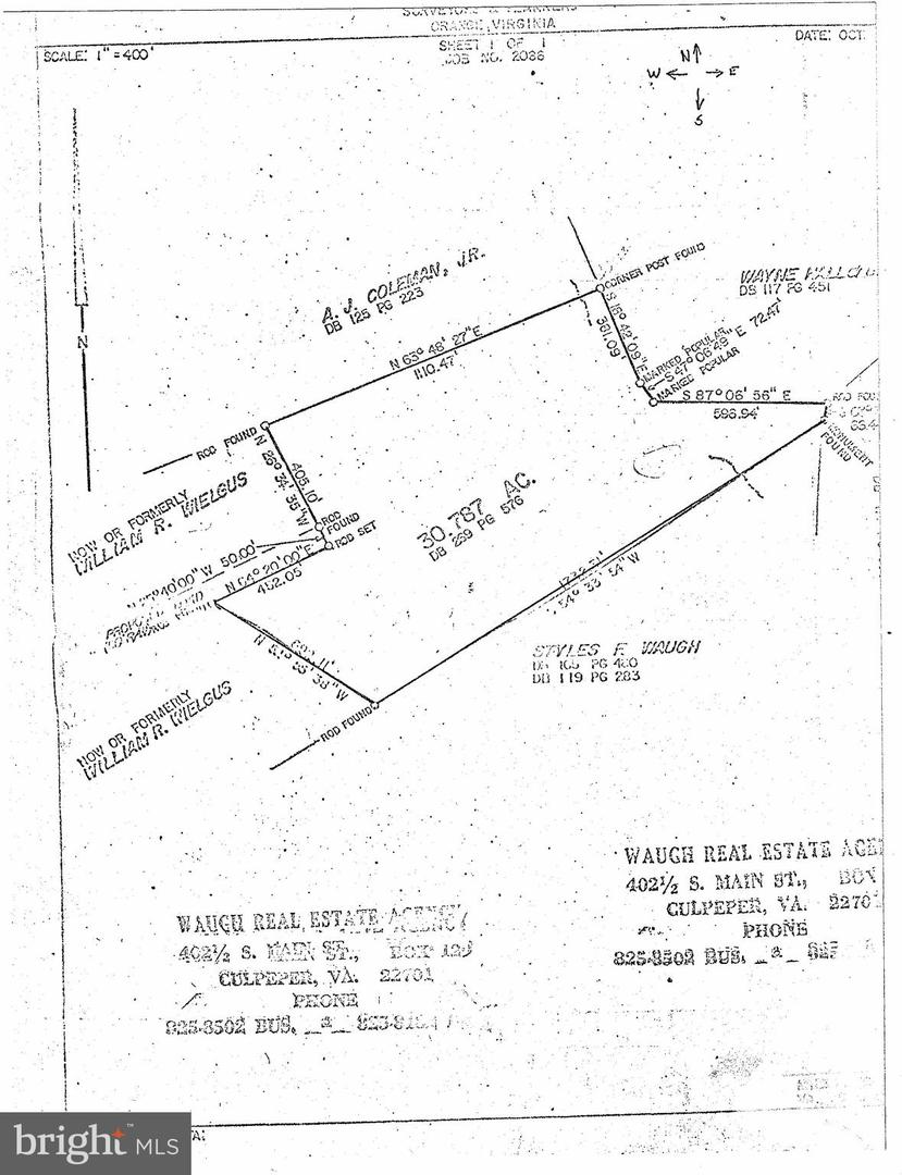 WAUGH RD, UNIONVILLE, Virginia 22567, ,Land,For sale,WAUGH RD,VAOR2009602 MLS # VAOR2009602