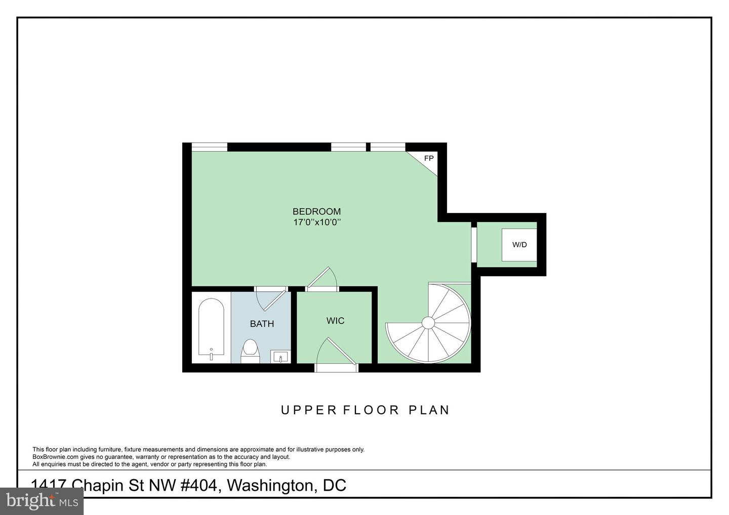 1417 CHAPIN ST NW #404, WASHINGTON, District Of Columbia 20009, 1 Bedroom Bedrooms, ,1 BathroomBathrooms,Residential,For sale,1417 CHAPIN ST NW #404,DCDC2198904 MLS # DCDC2198904