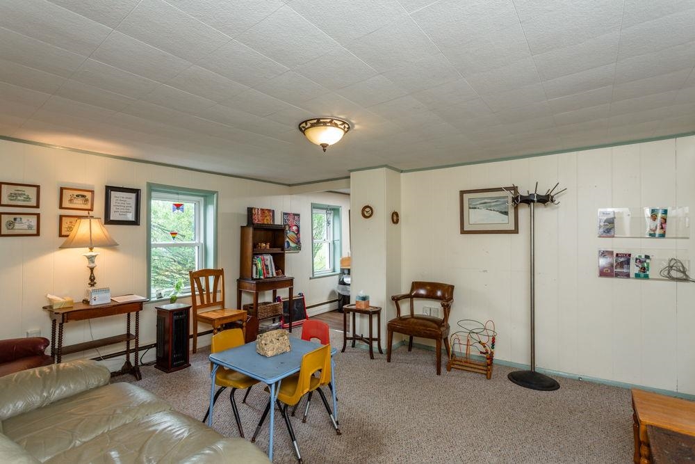 and waiting area.