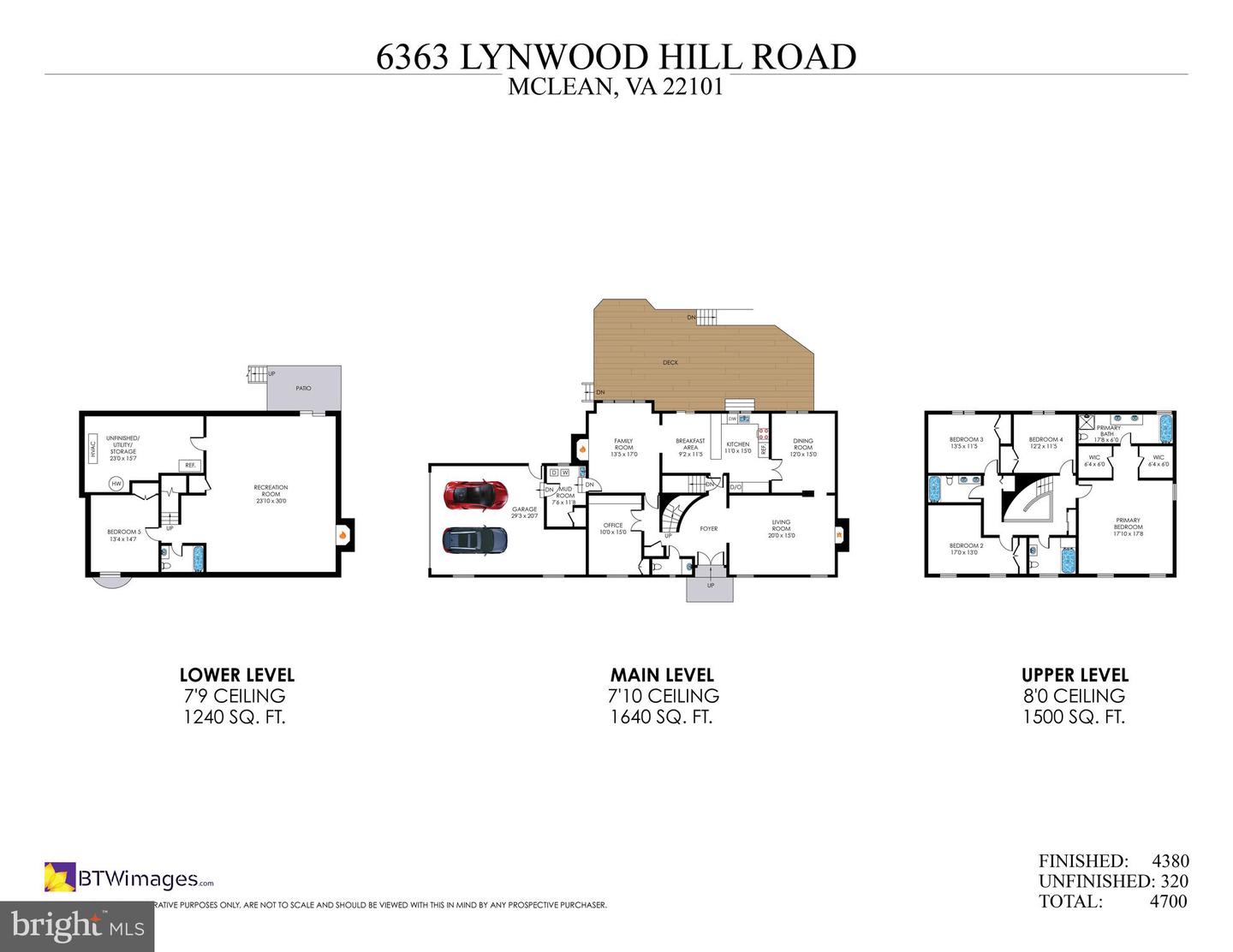6363 LYNWOOD HILL RD, MCLEAN, Virginia 22101, 5 Bedrooms Bedrooms, ,4 BathroomsBathrooms,Residential,For sale,6363 LYNWOOD HILL RD,VAFX2238858 MLS # VAFX2238858