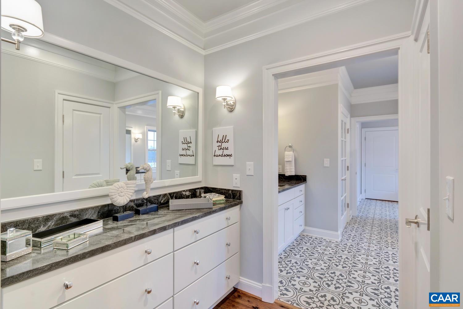 Previously built home - upgrades seen