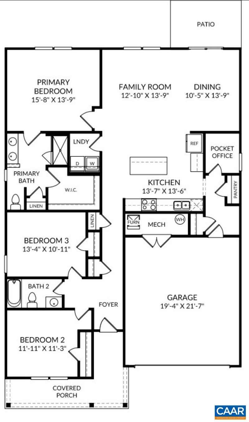 Lot 161 HORSE PATH DR, CHARLOTTESVILLE, Virginia 22902, 3 Bedrooms Bedrooms, ,2 BathroomsBathrooms,Residential,Essence at Colonial Circle, Lot 161, Irving D,Lot 161 HORSE PATH DR,664273 MLS # 664273