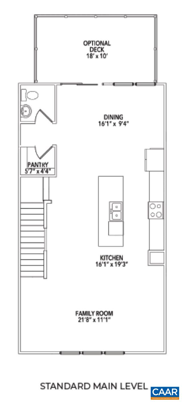 5 TALEN LN, CHARLOTTESVILLE, Virginia 22911, 3 Bedrooms Bedrooms, ,2 BathroomsBathrooms,Residential,The Holly I - Elevation L - Interior Unit,5 TALEN LN,664280 MLS # 664280