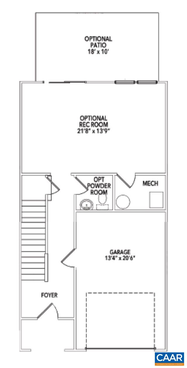 7 TALEN LN, CHARLOTTESVILLE, Virginia 22911, 3 Bedrooms Bedrooms, ,2 BathroomsBathrooms,Residential,The Holly I - Elevation H - End Unit,7 TALEN LN,664283 MLS # 664283