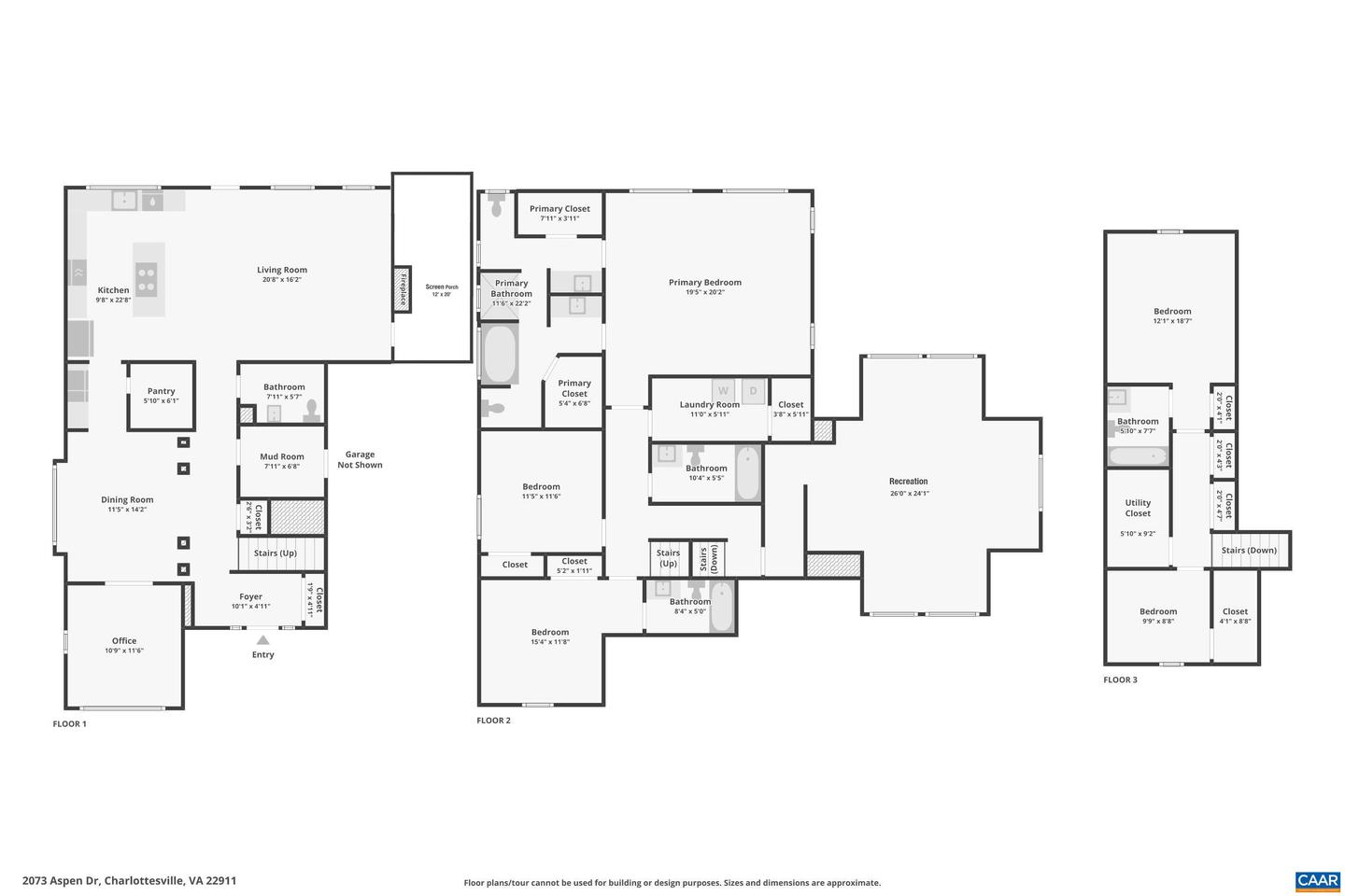 2073 ASPEN DR, CHARLOTTESVILLE, Virginia 22911, 4 Bedrooms Bedrooms, ,4 BathroomsBathrooms,Residential,For sale,2073 ASPEN DR,664053 MLS # 664053