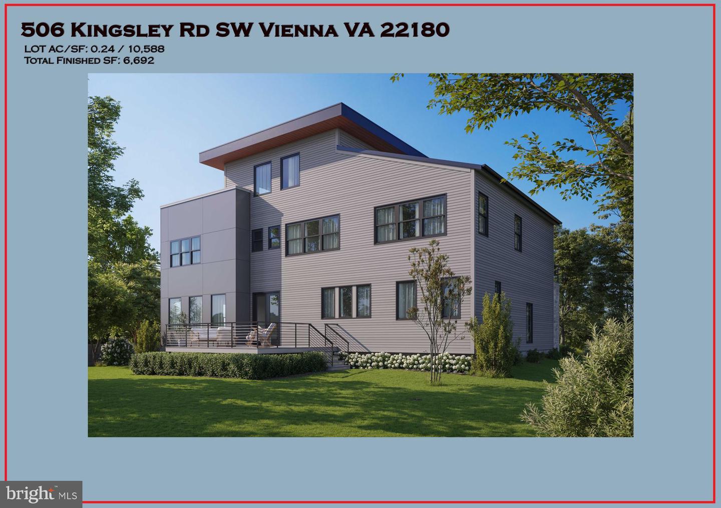 506 KINGSLEY RD, VIENNA, Virginia 22180, 6 Bedrooms Bedrooms, ,6 BathroomsBathrooms,Residential,For sale,506 KINGSLEY RD,VAFX2239030 MLS # VAFX2239030