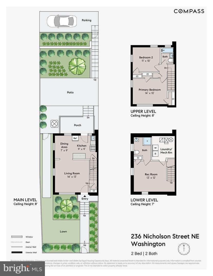 236 NICHOLSON ST NE, WASHINGTON, District Of Columbia 20011, 2 Bedrooms Bedrooms, ,2 BathroomsBathrooms,Residential,For sale,236 NICHOLSON ST NE,DCDC2199408 MLS # DCDC2199408