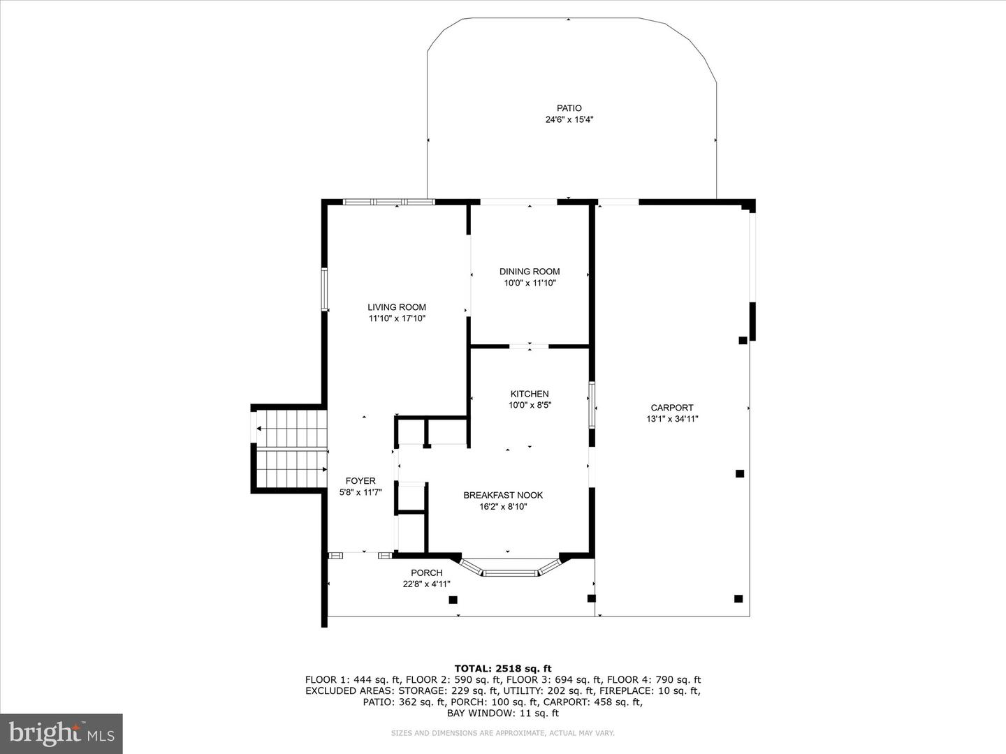 8221 TREEBROOKE LN, ALEXANDRIA, Virginia 22308, 4 Bedrooms Bedrooms, ,3 BathroomsBathrooms,Residential,For sale,8221 TREEBROOKE LN,VAFX2238988 MLS # VAFX2238988