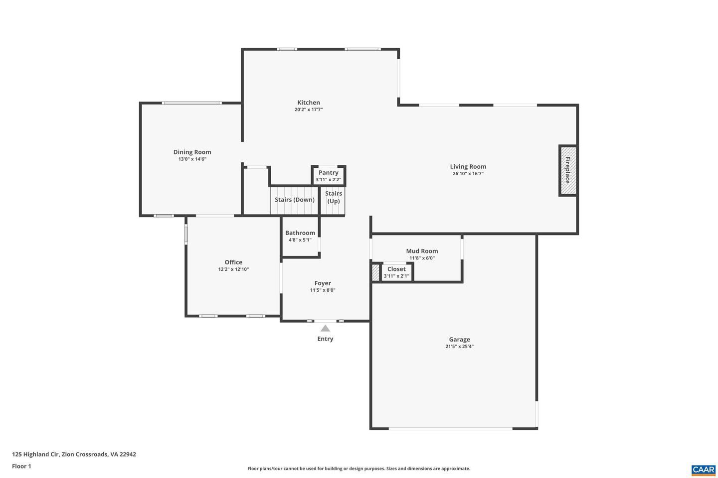 125 HIGHLAND CIR, ZION CROSSROADS, Virginia 22942, 4 Bedrooms Bedrooms, ,3 BathroomsBathrooms,Residential,For sale,125 HIGHLAND CIR,664204 MLS # 664204