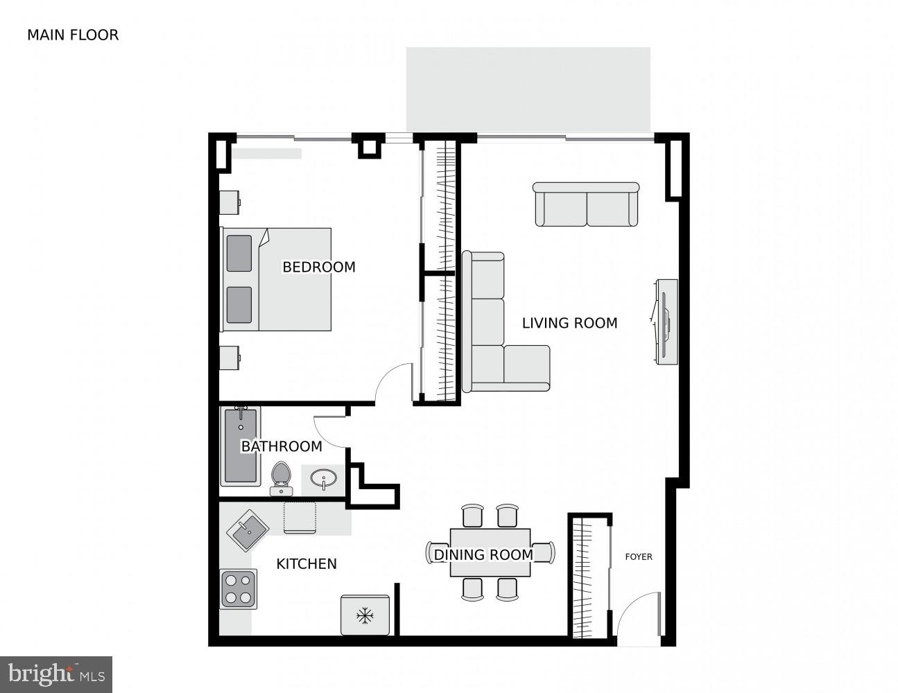 4600 S FOUR MILE RUN DR S #1014, ARLINGTON, Virginia 22204, 1 Bedroom Bedrooms, ,1 BathroomBathrooms,Residential,For sale,4600 S FOUR MILE RUN DR S #1014,VAAR2057192 MLS # VAAR2057192
