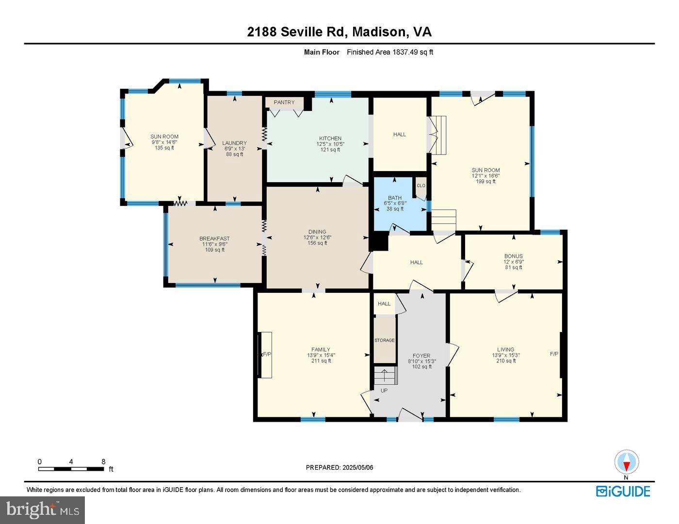 2188 SEVILLE RD, MADISON, Virginia 22727, 3 Bedrooms Bedrooms, ,2 BathroomsBathrooms,Residential,For sale,2188 SEVILLE RD,VAMA2002218 MLS # VAMA2002218