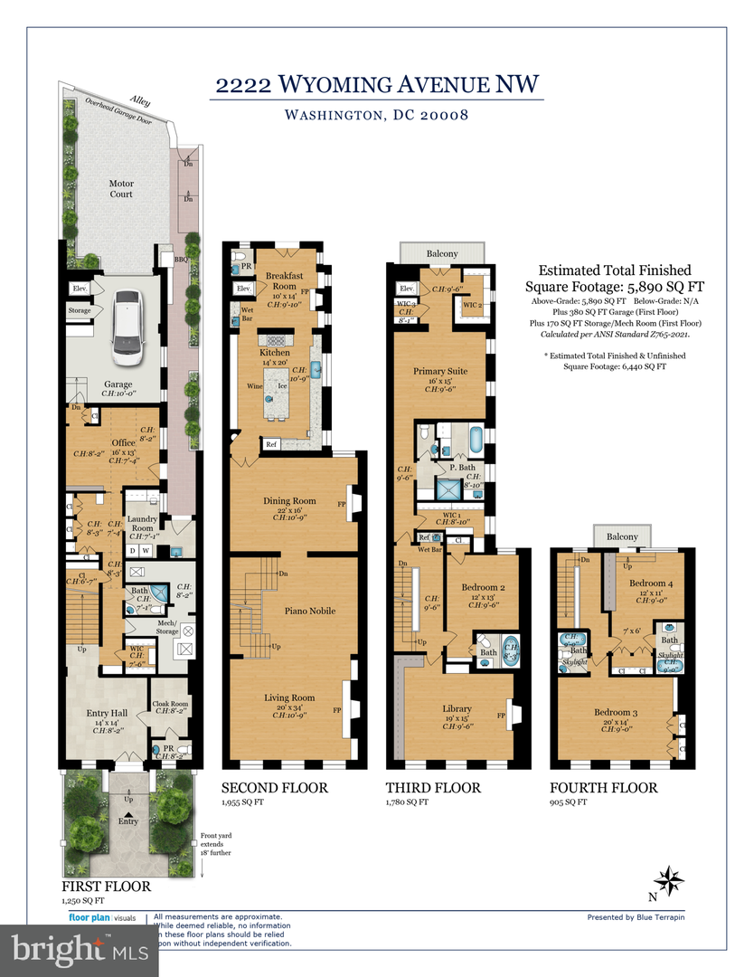 2222 WYOMING AVE NW, WASHINGTON, District Of Columbia 20008, 4 Bedrooms Bedrooms, ,5 BathroomsBathrooms,Residential,For sale,2222 WYOMING AVE NW,DCDC2189138 MLS # DCDC2189138