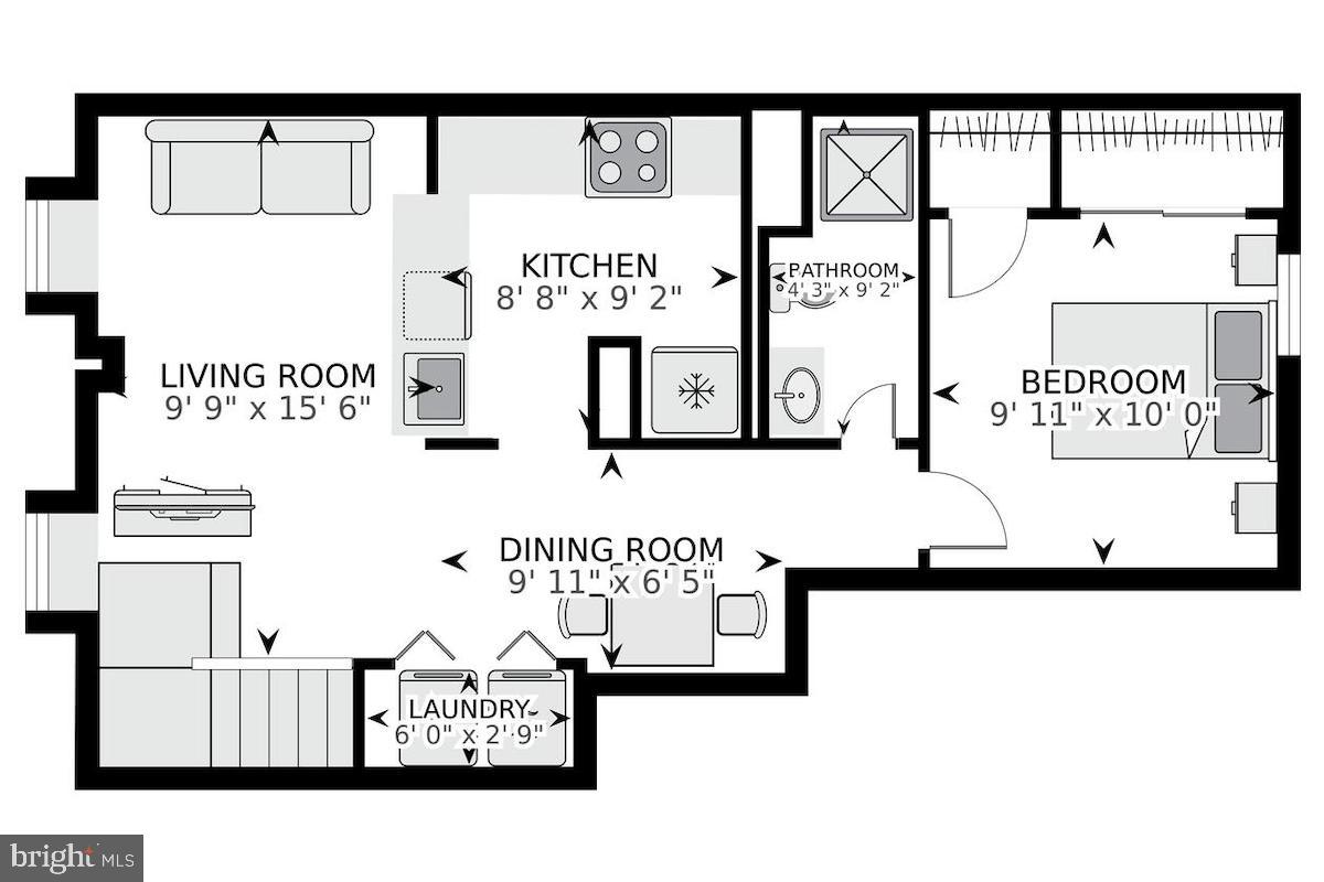 1437 RHODE ISLAND AVE NW #101, WASHINGTON, District Of Columbia 20005, 2 Bedrooms Bedrooms, ,2 BathroomsBathrooms,Residential,For sale,1437 RHODE ISLAND AVE NW #101,DCDC2194082 MLS # DCDC2194082
