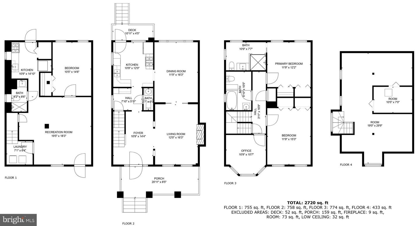 1365 OAK ST NW, WASHINGTON, District Of Columbia 20010, 4 Bedrooms Bedrooms, ,3 BathroomsBathrooms,Residential,For sale,1365 OAK ST NW,DCDC2196776 MLS # DCDC2196776