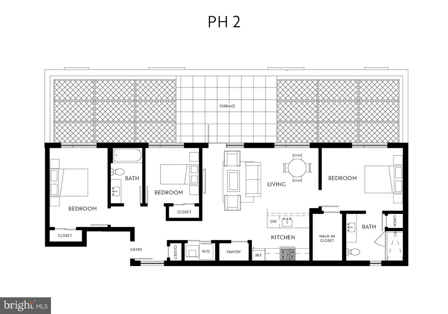 1358 FLORIDA AVE NE #PH02, WASHINGTON, District Of Columbia 20002, 3 Bedrooms Bedrooms, ,2 BathroomsBathrooms,Residential,For sale,1358 FLORIDA AVE NE #PH02,DCDC2199238 MLS # DCDC2199238