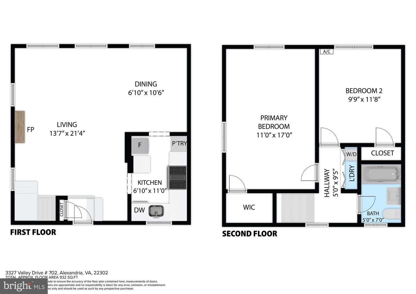 3327 VALLEY DR #702, ALEXANDRIA, Virginia 22302, 2 Bedrooms Bedrooms, ,1 BathroomBathrooms,Residential,For sale,3327 VALLEY DR #702,VAAX2045090 MLS # VAAX2045090