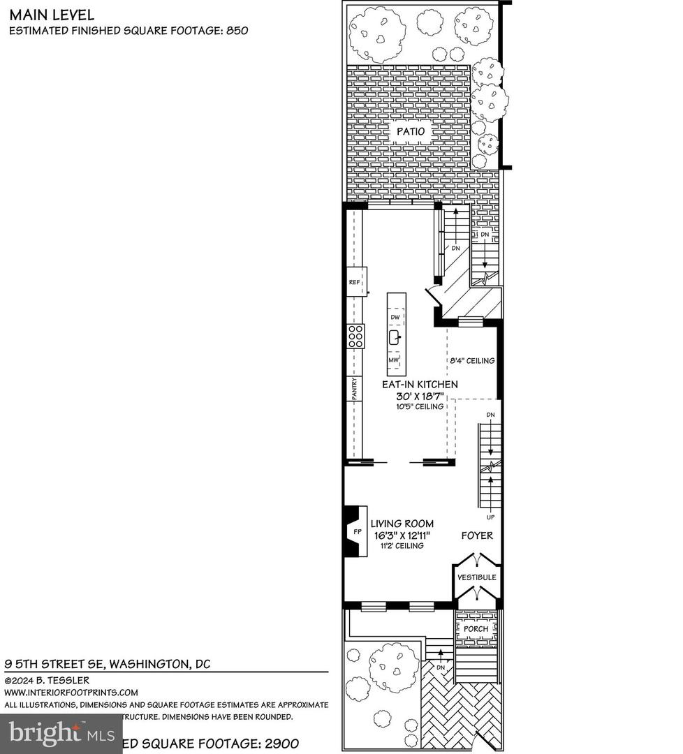 9 5TH ST SE, WASHINGTON, District Of Columbia 20003, 4 Bedrooms Bedrooms, ,3 BathroomsBathrooms,Residential,For sale,9 5TH ST SE,DCDC2185500 MLS # DCDC2185500