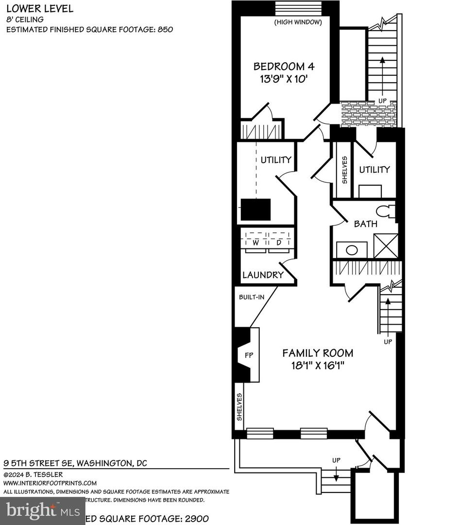 9 5TH ST SE, WASHINGTON, District Of Columbia 20003, 4 Bedrooms Bedrooms, ,3 BathroomsBathrooms,Residential,For sale,9 5TH ST SE,DCDC2185500 MLS # DCDC2185500