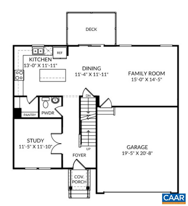 83 MABEN HILL LN, BARBOURSVILLE, Virginia 22923, 4 Bedrooms Bedrooms, ,2 BathroomsBathrooms,Residential,The Melrose, Essence at Creekside, Lot 5,83 MABEN HILL LN,664101 MLS # 664101