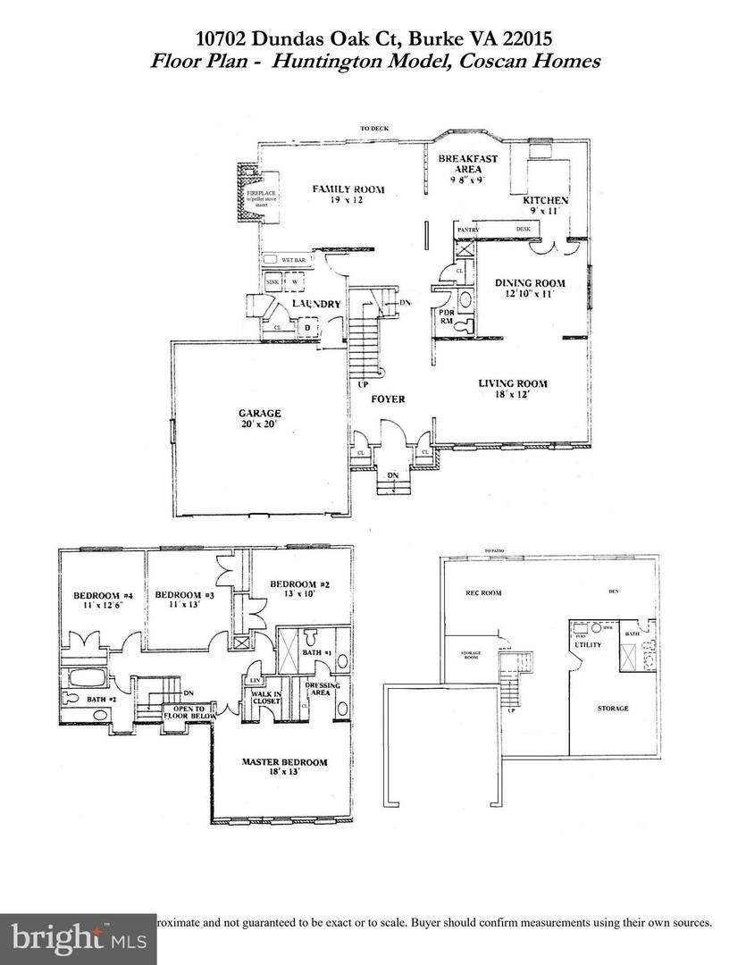 10702 DUNDAS OAK CT, BURKE, Virginia 22015, 4 Bedrooms Bedrooms, ,3 BathroomsBathrooms,Residential,For sale,10702 DUNDAS OAK CT,VAFX2229888 MLS # VAFX2229888