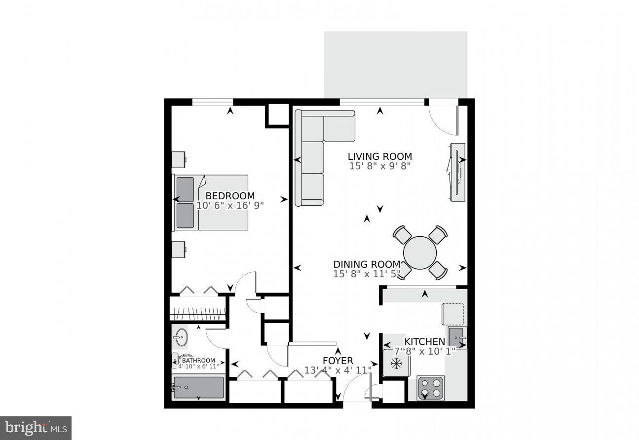 2030 N ADAMS ST #1004, ARLINGTON, Virginia 22201, 1 Bedroom Bedrooms, ,1 BathroomBathrooms,Residential,For sale,2030 N ADAMS ST #1004,VAAR2055304 MLS # VAAR2055304
