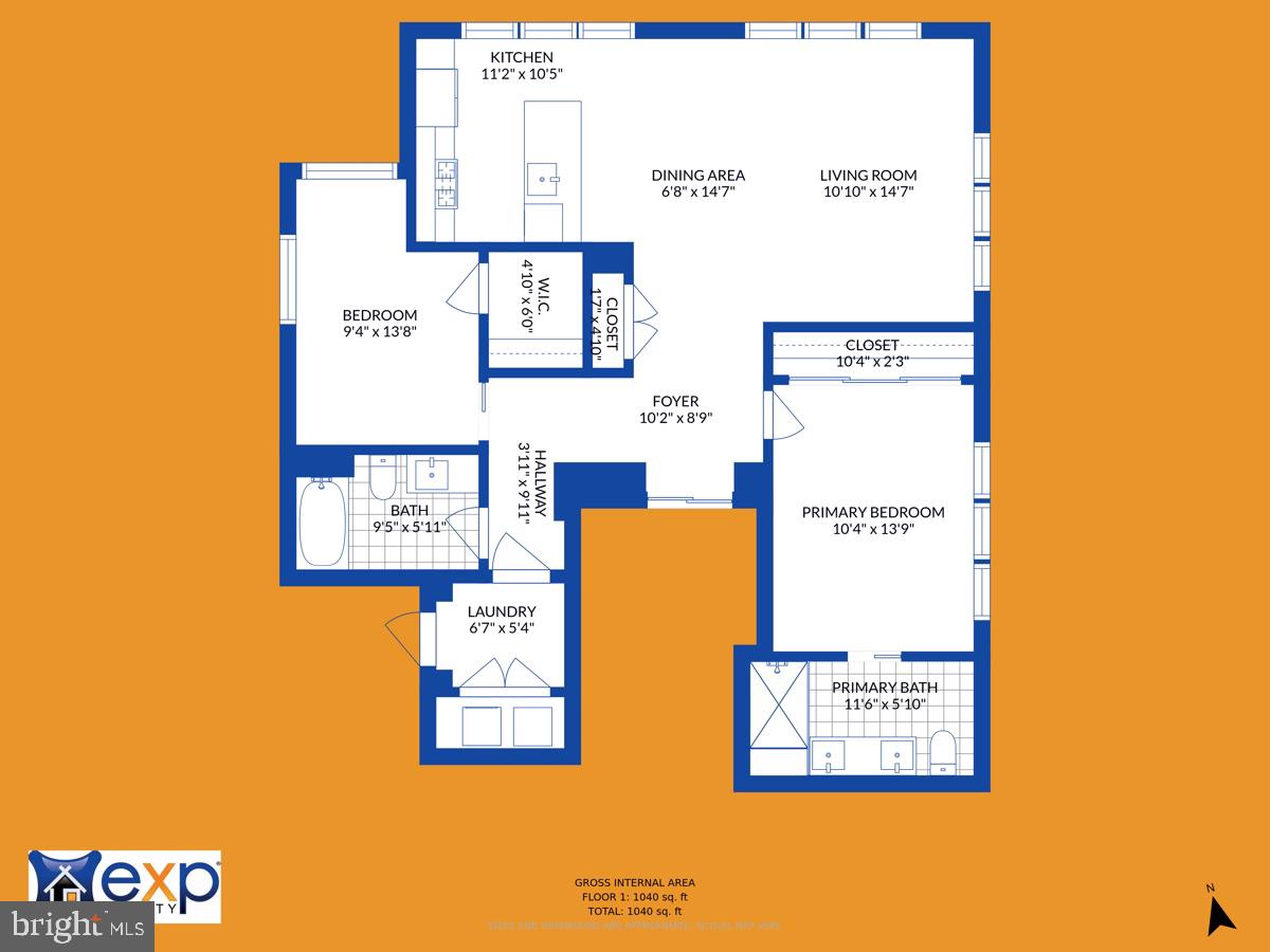 521 N WASHINGTON ST #201, ALEXANDRIA, Virginia 22314, 2 Bedrooms Bedrooms, ,2 BathroomsBathrooms,Residential,For sale,521 N WASHINGTON ST #201,VAAX2044950 MLS # VAAX2044950