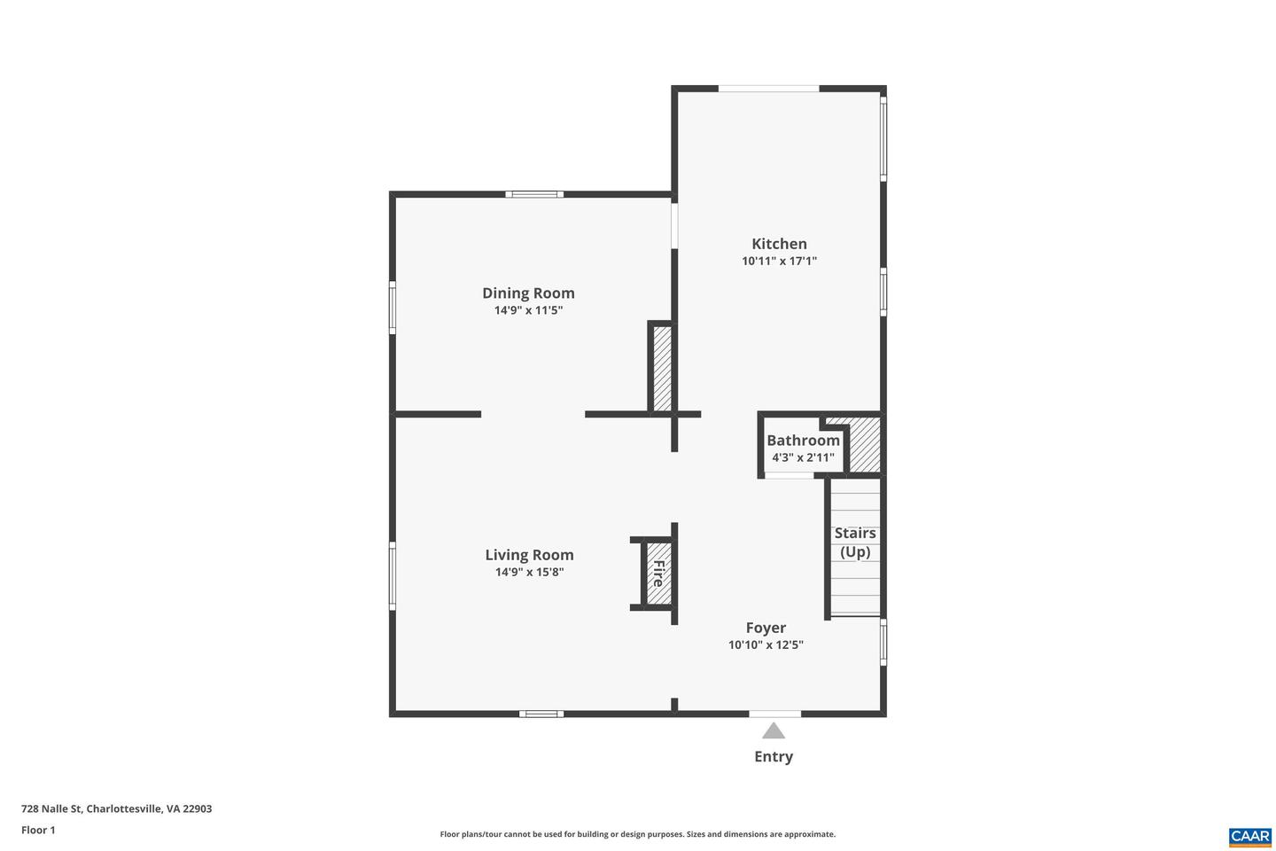 728 NALLE ST, CHARLOTTESVILLE, Virginia 22903, 3 Bedrooms Bedrooms, ,1 BathroomBathrooms,Residential,For sale,728 NALLE ST,664220 MLS # 664220