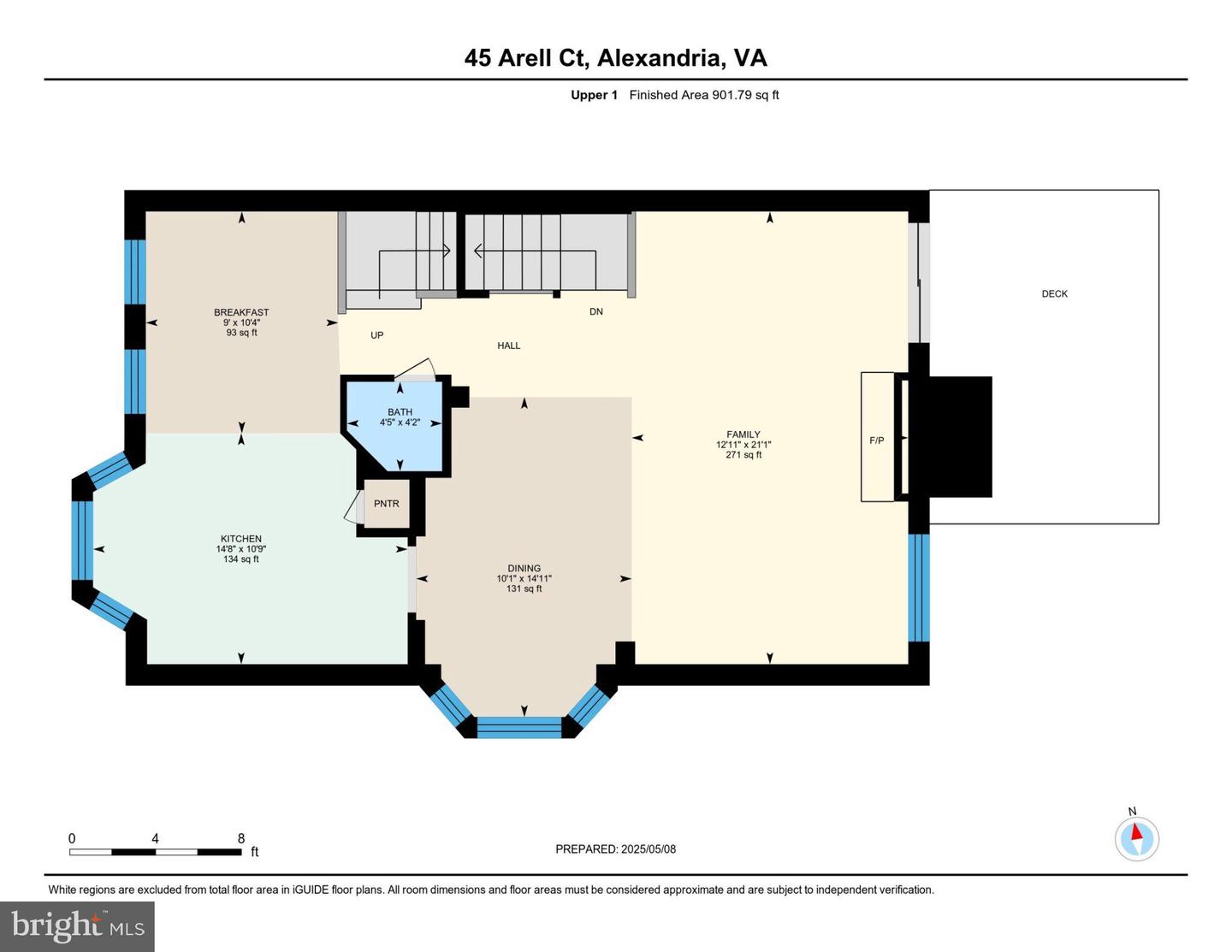 45 ARELL CT, ALEXANDRIA, Virginia 22304, 3 Bedrooms Bedrooms, ,3 BathroomsBathrooms,Residential,For sale,45 ARELL CT,VAAX2045140 MLS # VAAX2045140