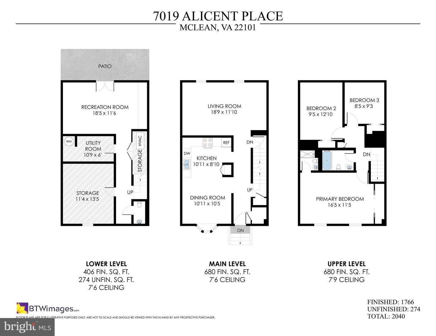 7019 ALICENT PL, MCLEAN, Virginia 22101, 3 Bedrooms Bedrooms, ,2 BathroomsBathrooms,Residential,For sale,7019 ALICENT PL,VAFX2228510 MLS # VAFX2228510