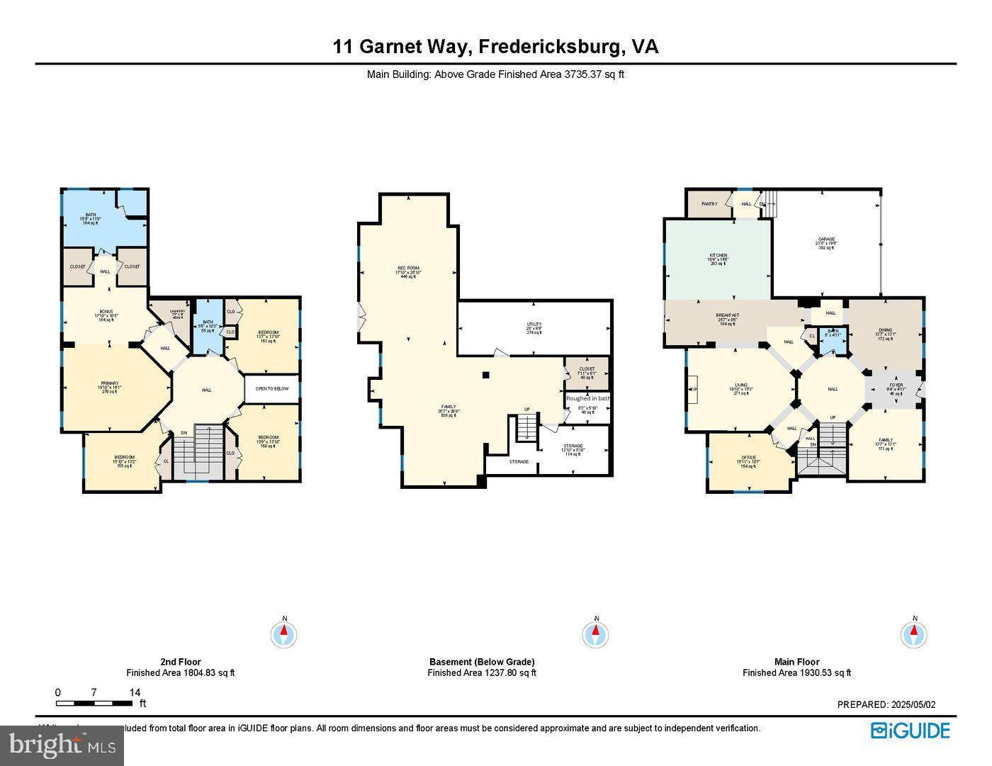 11 GARNET WAY, FREDERICKSBURG, Virginia 22405, 5 Bedrooms Bedrooms, ,2 BathroomsBathrooms,Residential,For sale,11 GARNET WAY,VAST2038402 MLS # VAST2038402