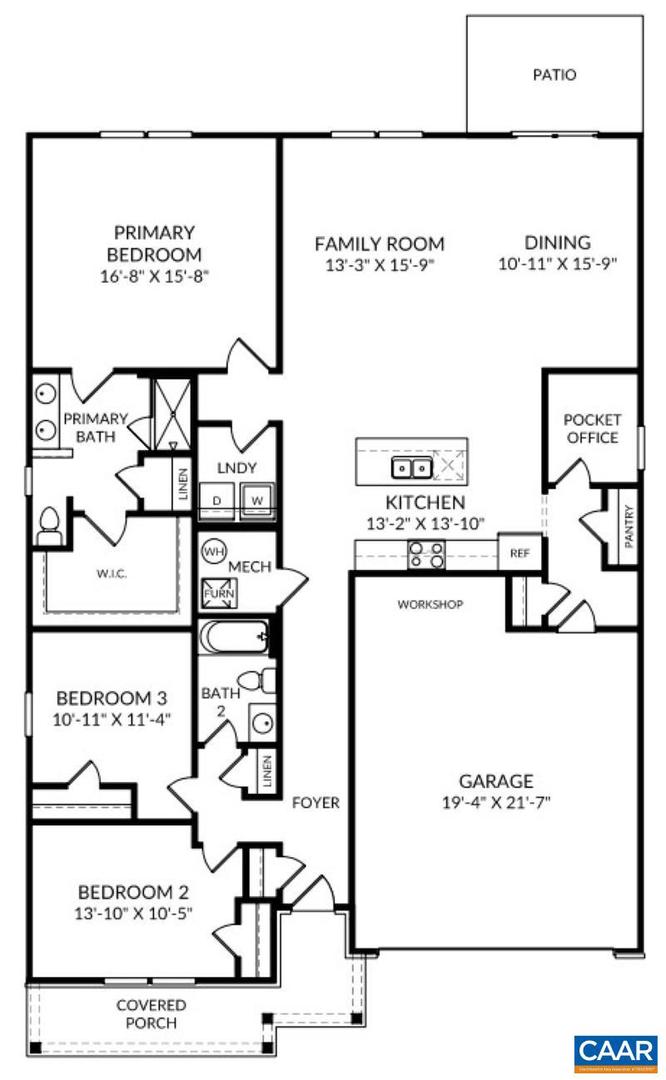 59 MABEN HILL LN, BARBOURSVILLE, Virginia 22923, 3 Bedrooms Bedrooms, ,2 BathroomsBathrooms,Residential,For sale,59 MABEN HILL LN,664097 MLS # 664097