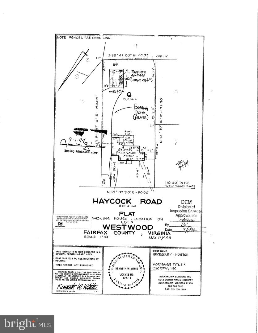 6807 HAYCOCK RD, FALLS CHURCH, Virginia 22043, ,Land,For sale,6807 HAYCOCK RD,VAFX2240414 MLS # VAFX2240414
